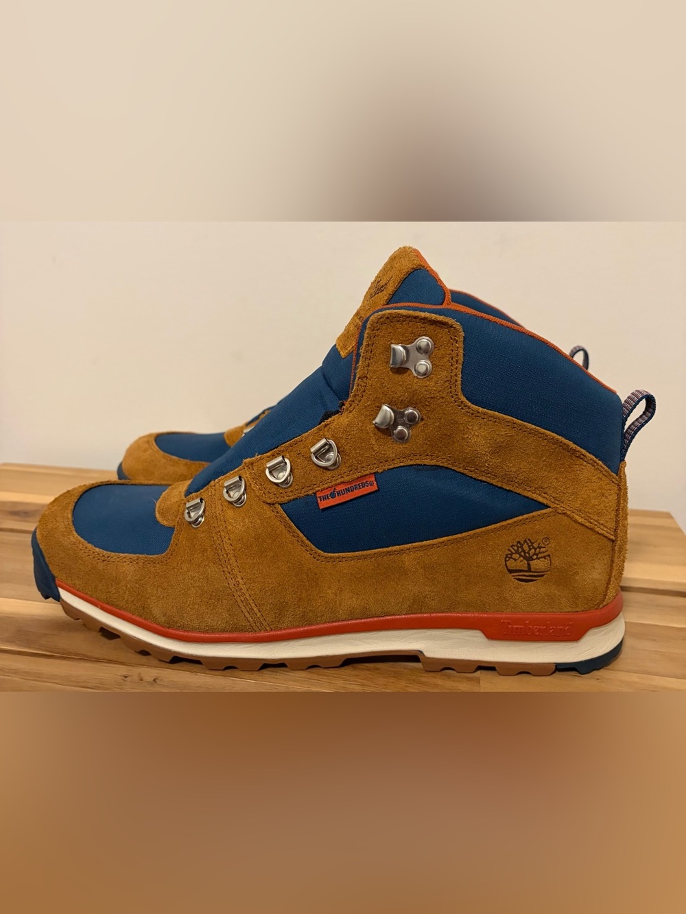 The Hundreds x Timberland Suede Hiking Boots